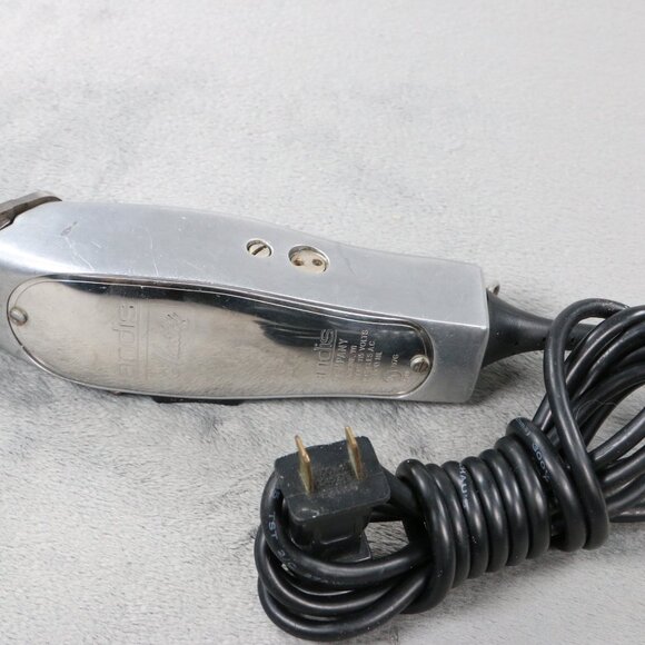 Vintage Andis Master ML Adjustable Blade Hair Clipper With Cord All Silver - Picture 8 of 12